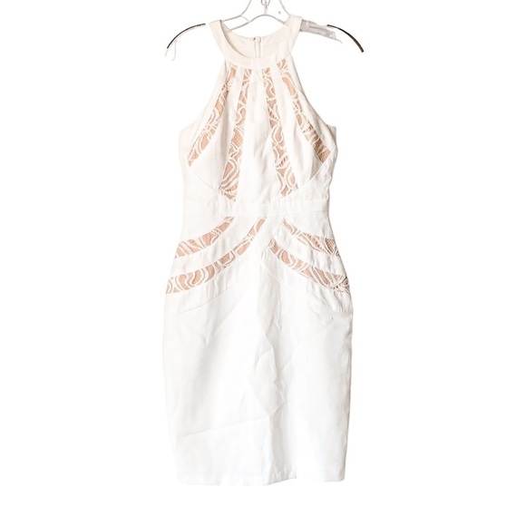 Adeline Rae Jesse Lace Trim Sheath Dress - Picture 3 of 5